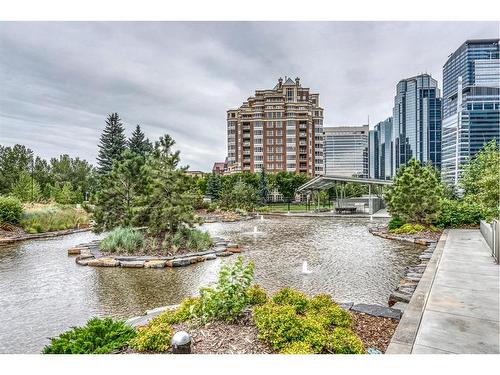 1307-738 1 Avenue Sw, Calgary, AB - Outdoor With Body Of Water