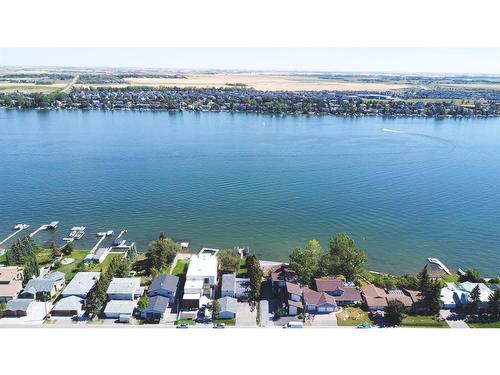 243 East Chestermere Drive East, Chestermere, AB - Outdoor With Body Of Water With View