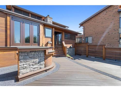 243 East Chestermere Drive East, Chestermere, AB - Outdoor With Deck Patio Veranda With Exterior