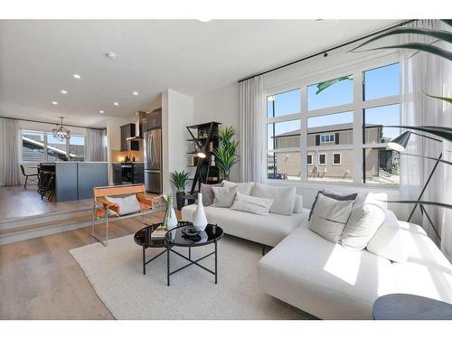 102 Wolf Creek Rise Se, Calgary, AB - Indoor Photo Showing Living Room