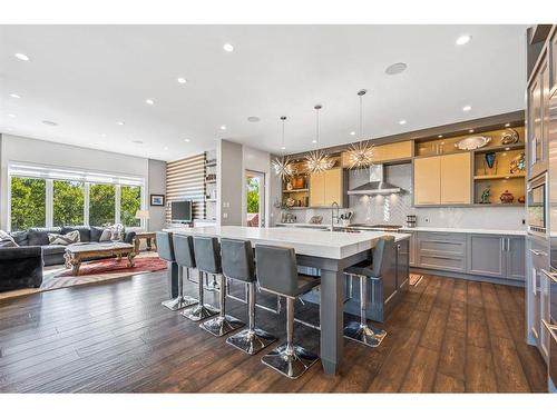 47 Aspen Ridge Court Sw, Calgary, AB - Indoor Photo Showing Kitchen With Upgraded Kitchen