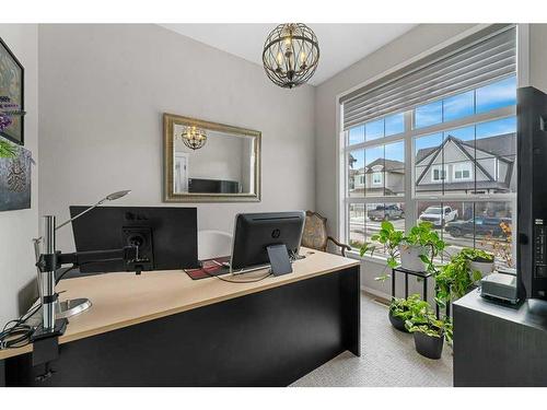 121 Masters Cape Se, Calgary, AB - Indoor Photo Showing Office