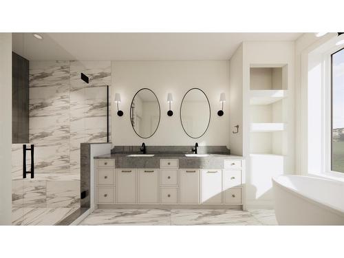 3712 8 Avenue Nw, Calgary, AB - Indoor Photo Showing Bathroom