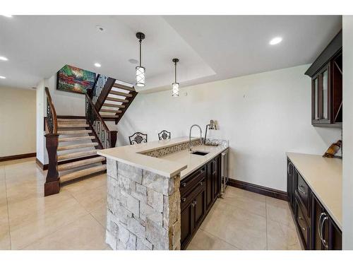 242036 96 Street East, Rural Foothills County, AB - Indoor Photo Showing Kitchen