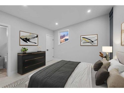 1812 20 Avenue Nw, Calgary, AB - Indoor Photo Showing Bedroom