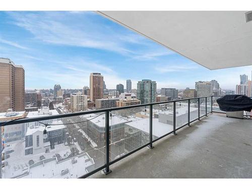 1202-1010 6 Street Sw, Calgary, AB - Outdoor With Balcony With View With Exterior