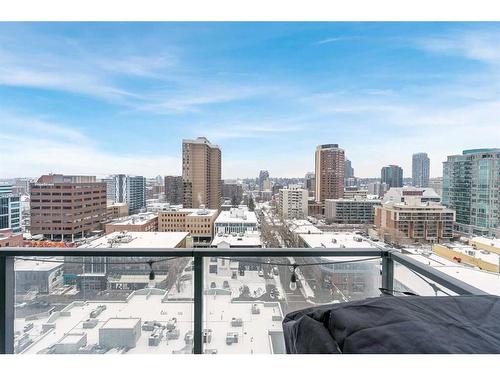 1202-1010 6 Street Sw, Calgary, AB - Outdoor With Balcony With View