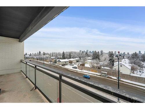 503-1022 16 Avenue Nw, Calgary, AB - Outdoor With Balcony With View