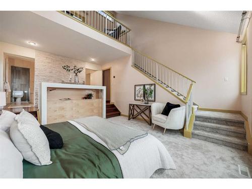 192 Slopeview Drive Sw, Calgary, AB - Indoor Photo Showing Bedroom