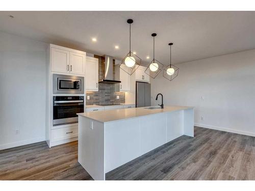 6201-200 Seton Circle Se, Calgary, AB - Indoor Photo Showing Kitchen With Upgraded Kitchen