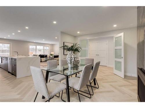 507 Willow Brook Drive Se, Calgary, AB - Indoor Photo Showing Dining Room