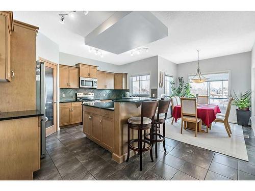 1406 Montrose Terrace Se, High River, AB - Indoor Photo Showing Kitchen With Stainless Steel Kitchen