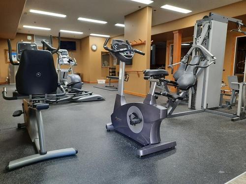 319-170 Crossbow Place, Canmore, AB - Indoor Photo Showing Gym Room