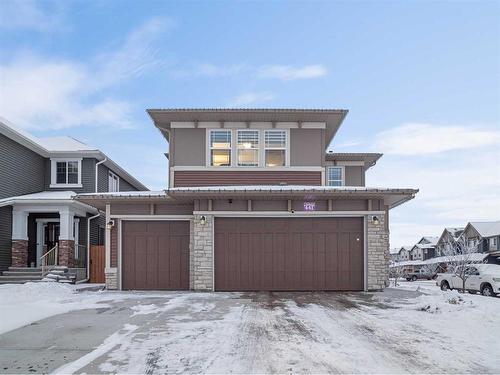 441 Kinniburgh Cove, Chestermere, AB - Outdoor With Facade