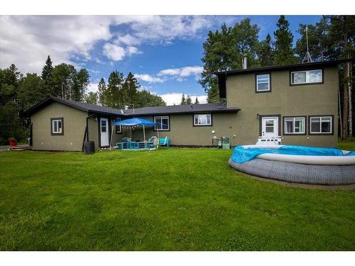 71067 Township Road 38-0, Rural Clearwater County, AB - Outdoor With Above Ground Pool With Backyard With Exterior