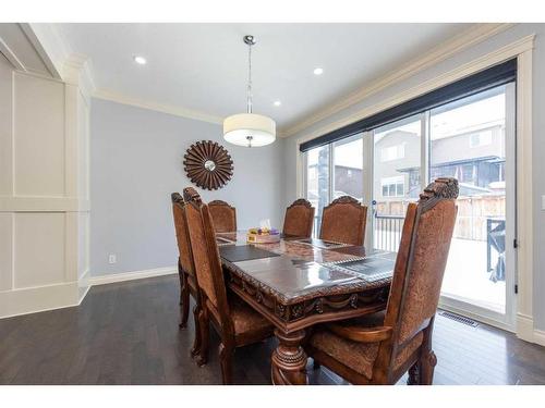 112 Kinniburgh Circle, Chestermere, AB - Indoor Photo Showing Dining Room