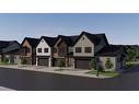 1702-201 Cooperswood Green Sw, Airdrie, AB  - Outdoor With Facade 