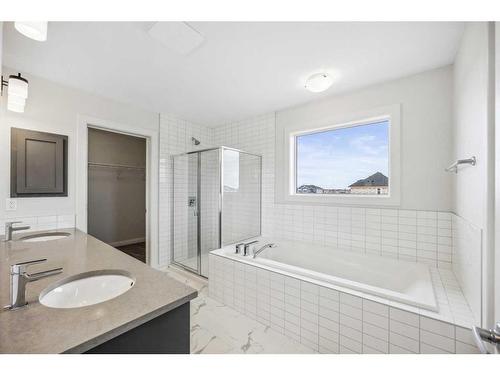 516 Northern Lights Place, Langdon, AB - Indoor Photo Showing Bathroom