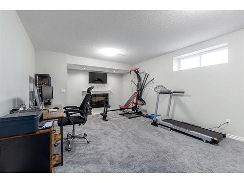142 Cranwell Square Se, Calgary, AB - Indoor Photo Showing Gym Room