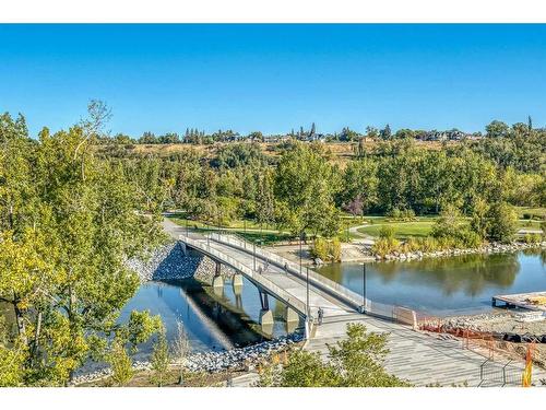 6501-400 Eau Claire Avenue Sw, Calgary, AB - Outdoor With Body Of Water With View