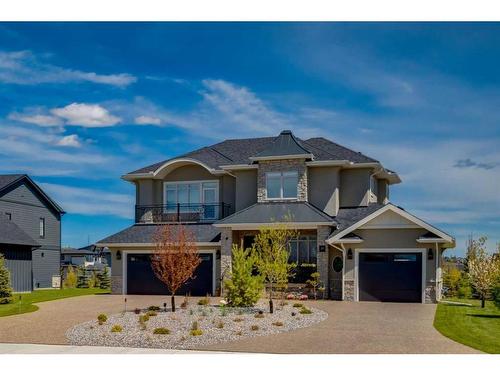 41 Damkar Drive, Rural Rocky View County, AB - Outdoor With Balcony With Facade