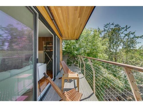 2411 Juniper Road Nw, Calgary, AB - Outdoor With Balcony With Exterior