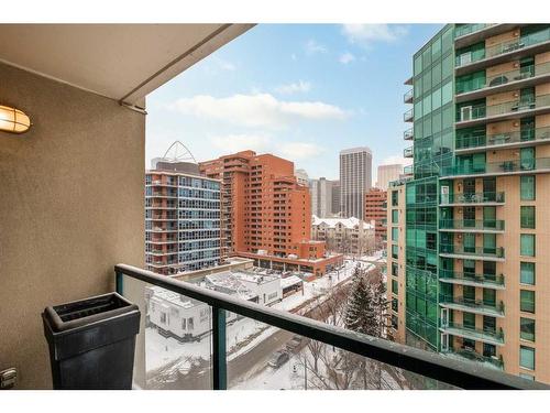 702-200 La Caille Place Sw, Calgary, AB - Outdoor With Balcony