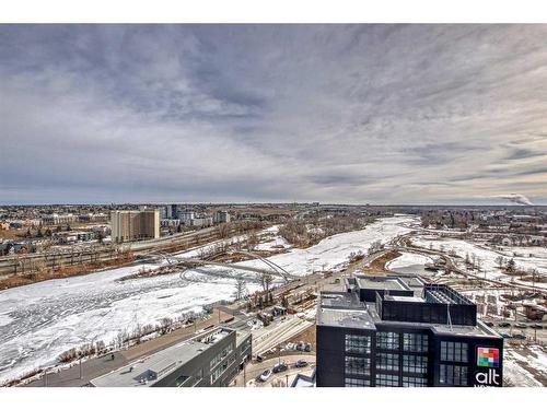 1007-550 Riverfront Avenue Se, Calgary, AB - Outdoor With View
