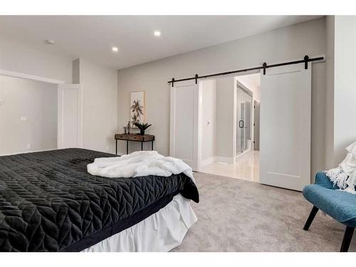 116 Centre Avenue Ne, Airdrie, AB - Indoor Photo Showing Bedroom