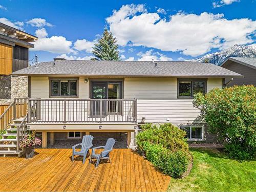 949 13Th Street, Canmore, AB - Outdoor With Deck Patio Veranda