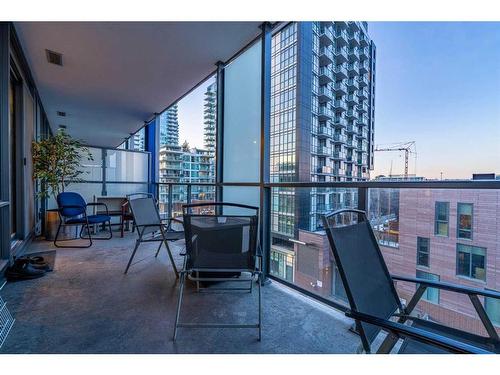 411-615 6 Avenue Se, Calgary, AB - Outdoor With Balcony With Exterior