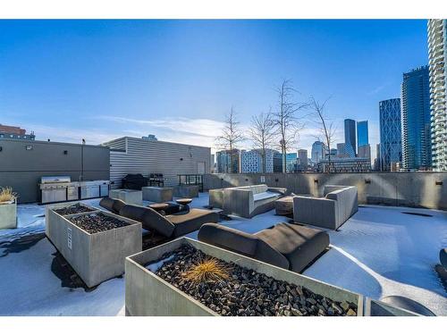411-615 6 Avenue Se, Calgary, AB - Outdoor With Deck Patio Veranda