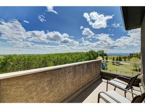 82 Campbell Drive, Rural Rocky View County, AB - Outdoor With Balcony With View