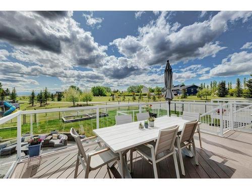 82 Campbell Drive, Rural Rocky View County, AB - Outdoor With Deck Patio Veranda With View