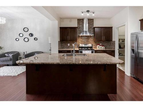 27 Skyview Shores Road Ne, Calgary, AB - Indoor Photo Showing Kitchen With Upgraded Kitchen