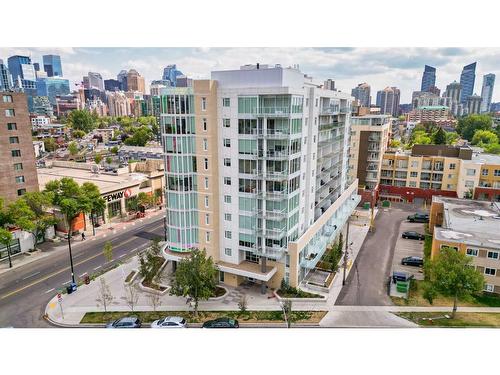 1006-1107 Gladstone Road Nw, Calgary, AB - Outdoor With Balcony With View