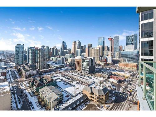 2101-1410 1 Street Se, Calgary, AB - Outdoor With View