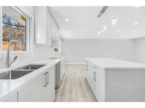 471 Northmount Drive Nw, Calgary, AB - Indoor Photo Showing Kitchen With Double Sink With Upgraded Kitchen