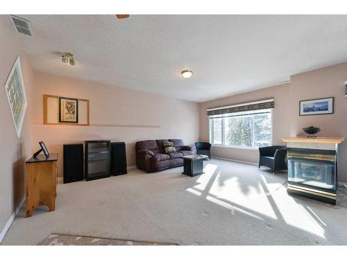 2281 Sirocco Drive Sw, Calgary, AB - Indoor With Fireplace