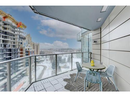1001-738 1 Avenue Sw, Calgary, AB - Outdoor With Balcony With View With Exterior