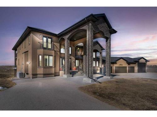 250040 Dynasty Drive West, Rural Foothills County, AB - Outdoor With Facade
