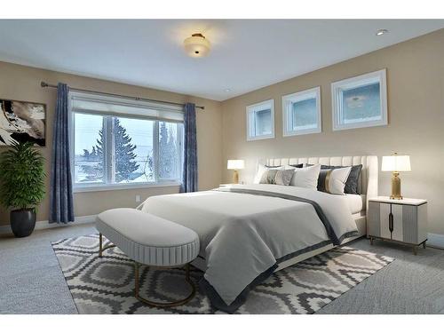 2127 Broadview Road Nw, Calgary, AB - Indoor Photo Showing Bedroom