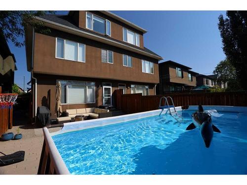 2127 Broadview Road Nw, Calgary, AB - Outdoor With Above Ground Pool