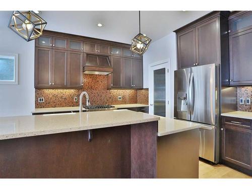 2127 Broadview Road Nw, Calgary, AB - Indoor Photo Showing Kitchen With Stainless Steel Kitchen With Upgraded Kitchen