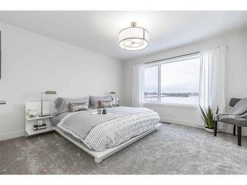 416 Rivercrest Road, Cochrane, AB - Indoor Photo Showing Bedroom