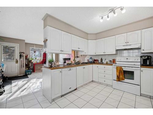 3-642 Mcdougall Road Ne, Calgary, AB - Indoor Photo Showing Kitchen With Double Sink