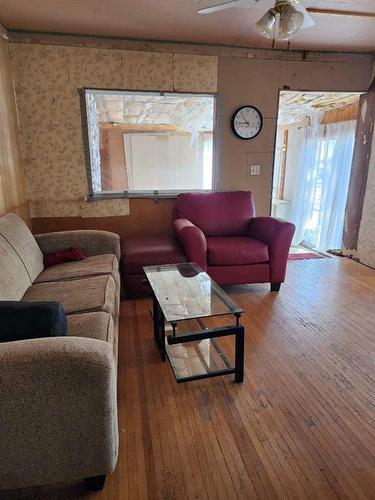 216 Railway Avenue North, Morrin, AB - Indoor Photo Showing Living Room