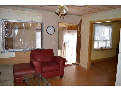 216 Railway Avenue North, Morrin, AB - Indoor Photo Showing Living Room