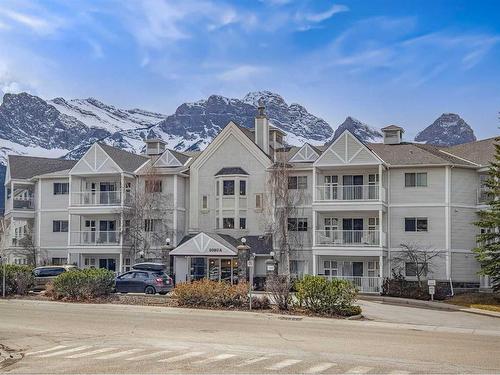 101-1080A Cougar Creek Drive, Canmore, AB - Outdoor With Facade