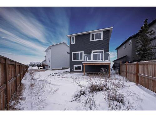 35 Lakewood Mews, Strathmore, AB - Outdoor With Deck Patio Veranda With Exterior